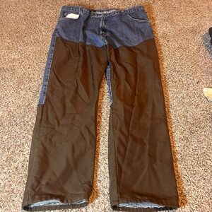 Wrangler‎ Colorblock Jeans Carpenter Pants Workwear Utility 44x32